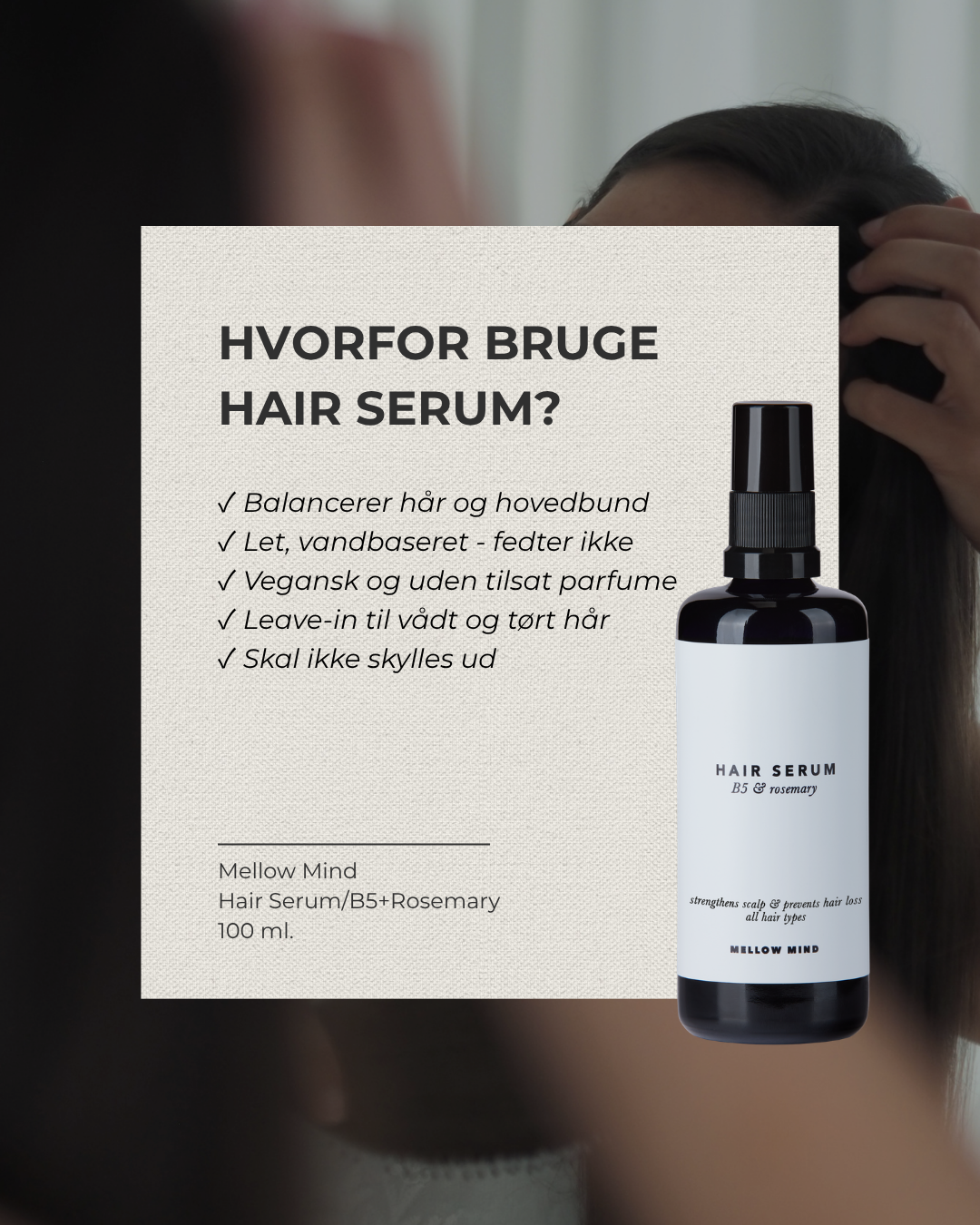 Hair Serum/B5 & Rosemary 100 ml