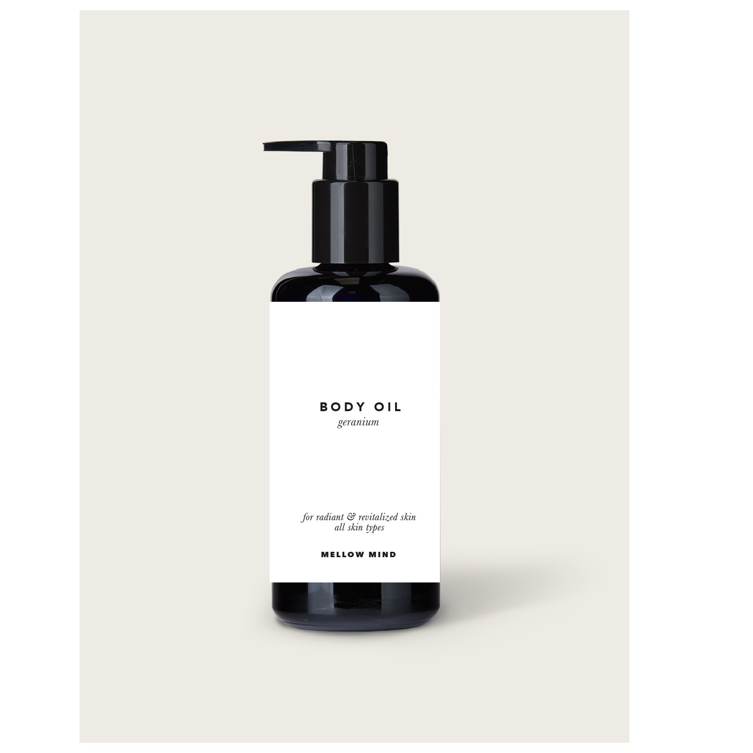 Body Oil/Geranium, 200 ml