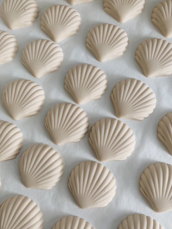 Musling beige clay soap/geranium